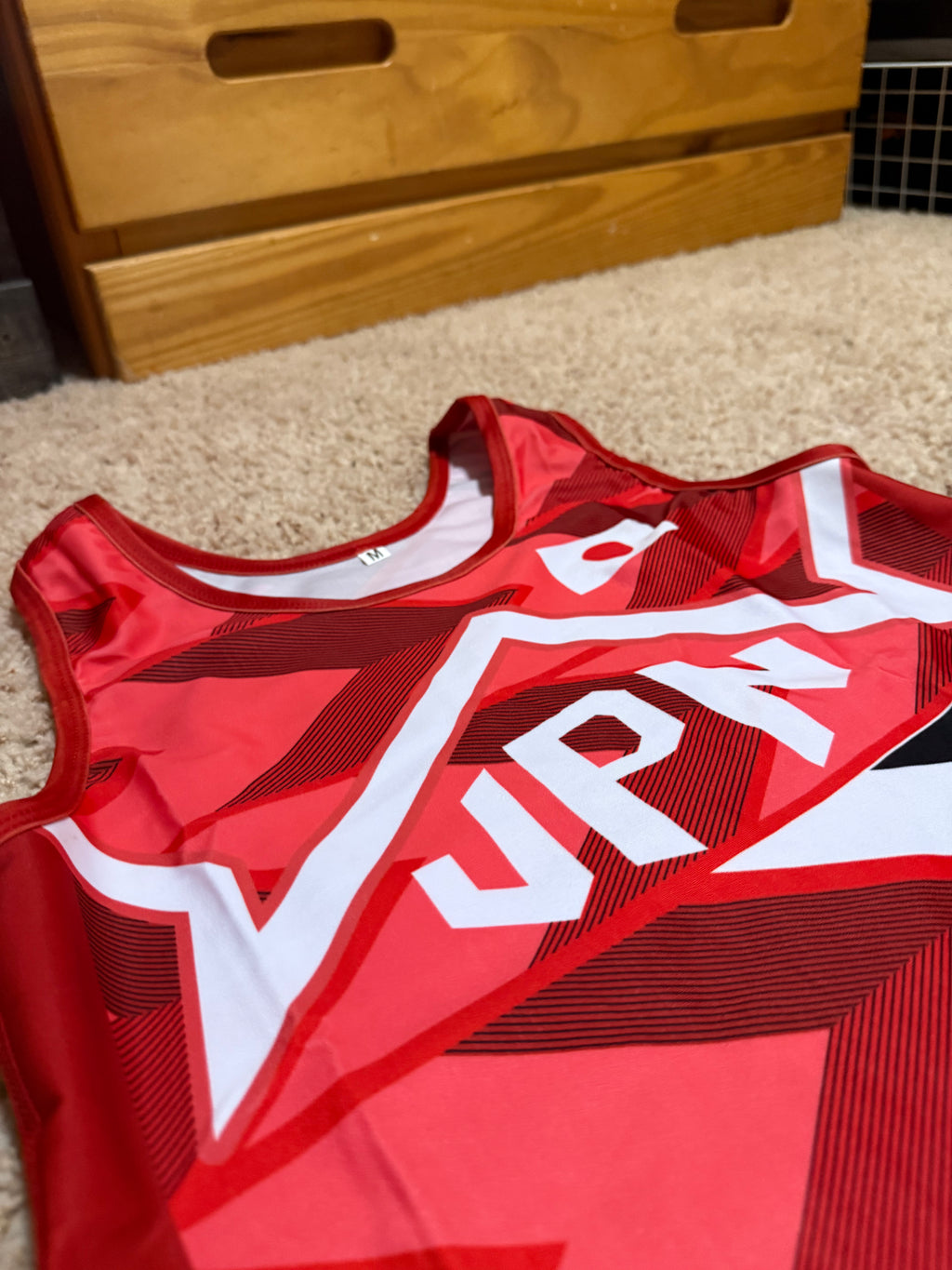 2024 Paris Olympic Team Japan World Team Wrestling Singlets Red