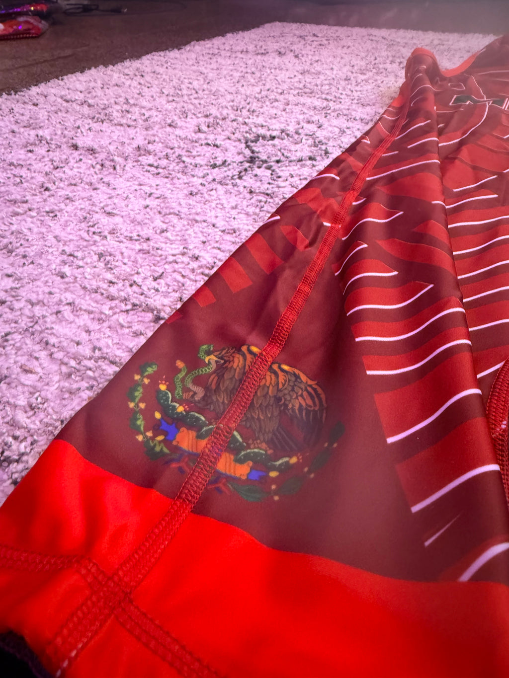 Team Mexico World Team Wrestling Singlet Red