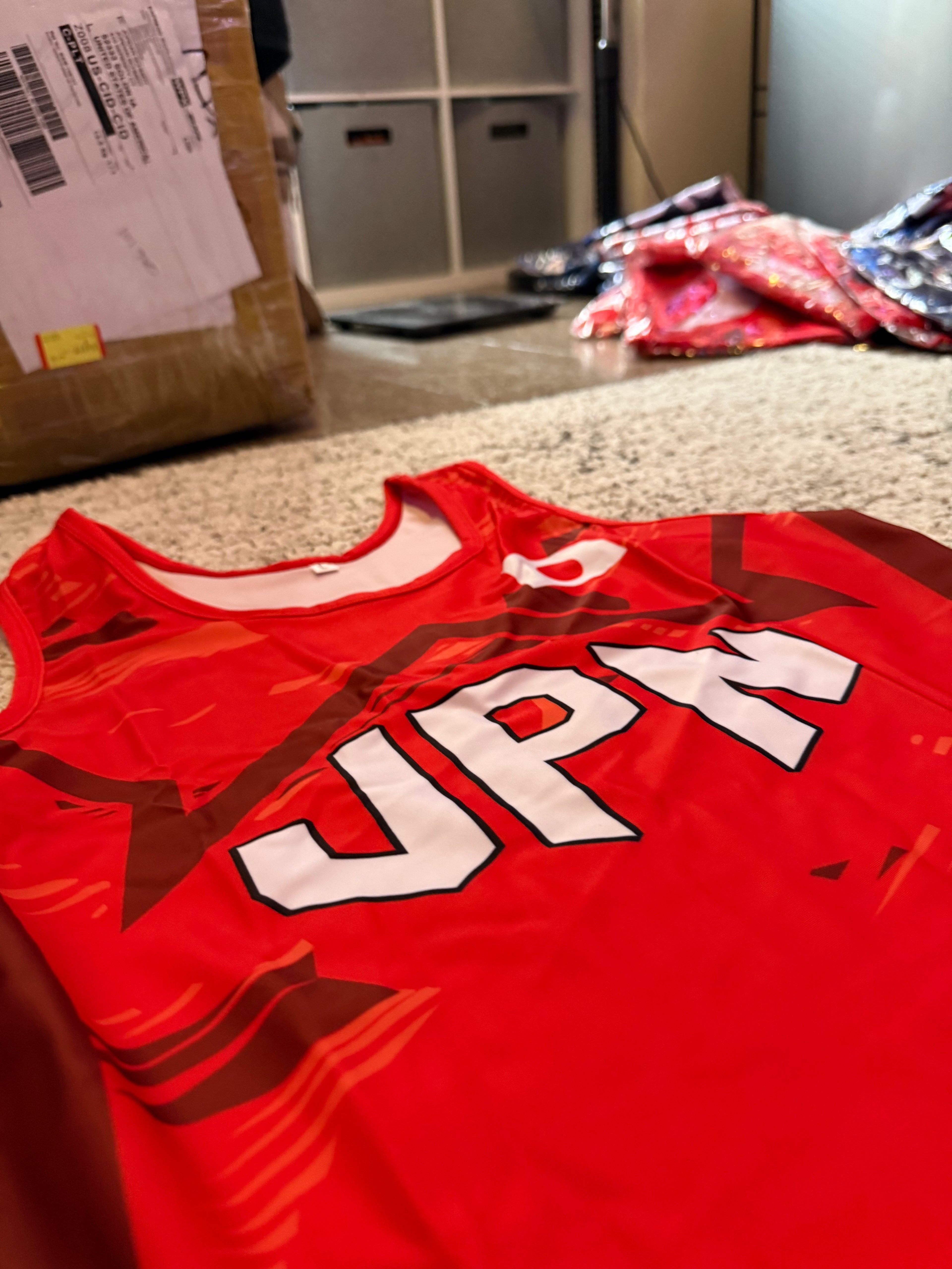 2025 Japan World Team Wrestling Singlet Red