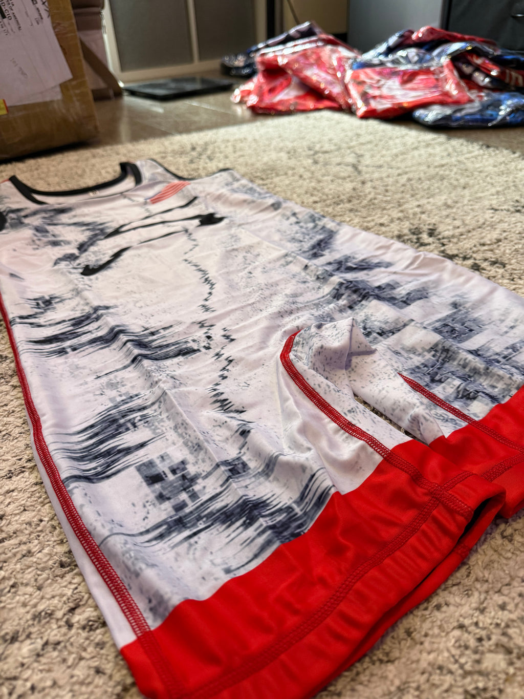 Sunkist Kids RTC Wrestling Singlet Red