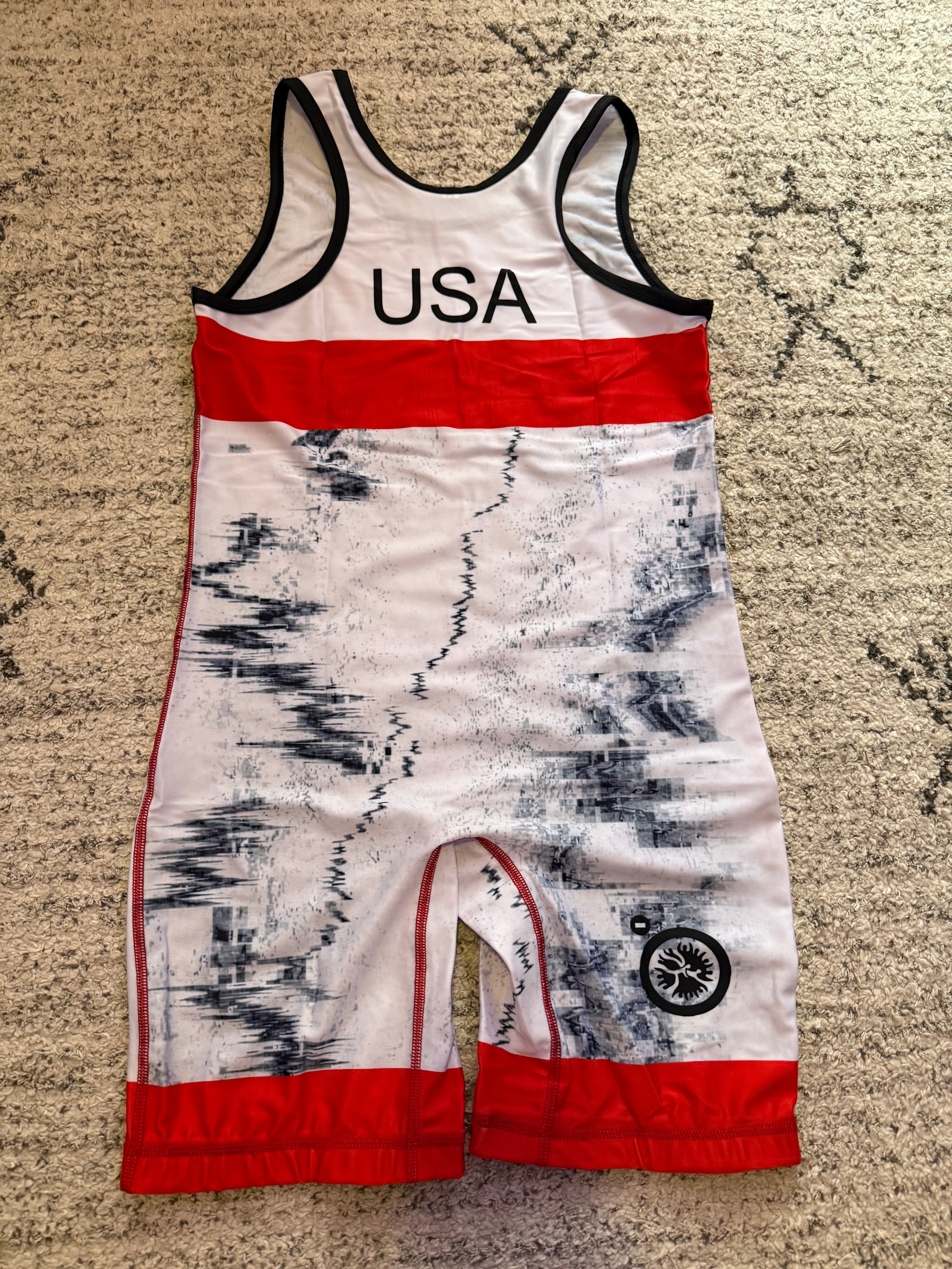 Sunkist Kids RTC Wrestling Singlet Red