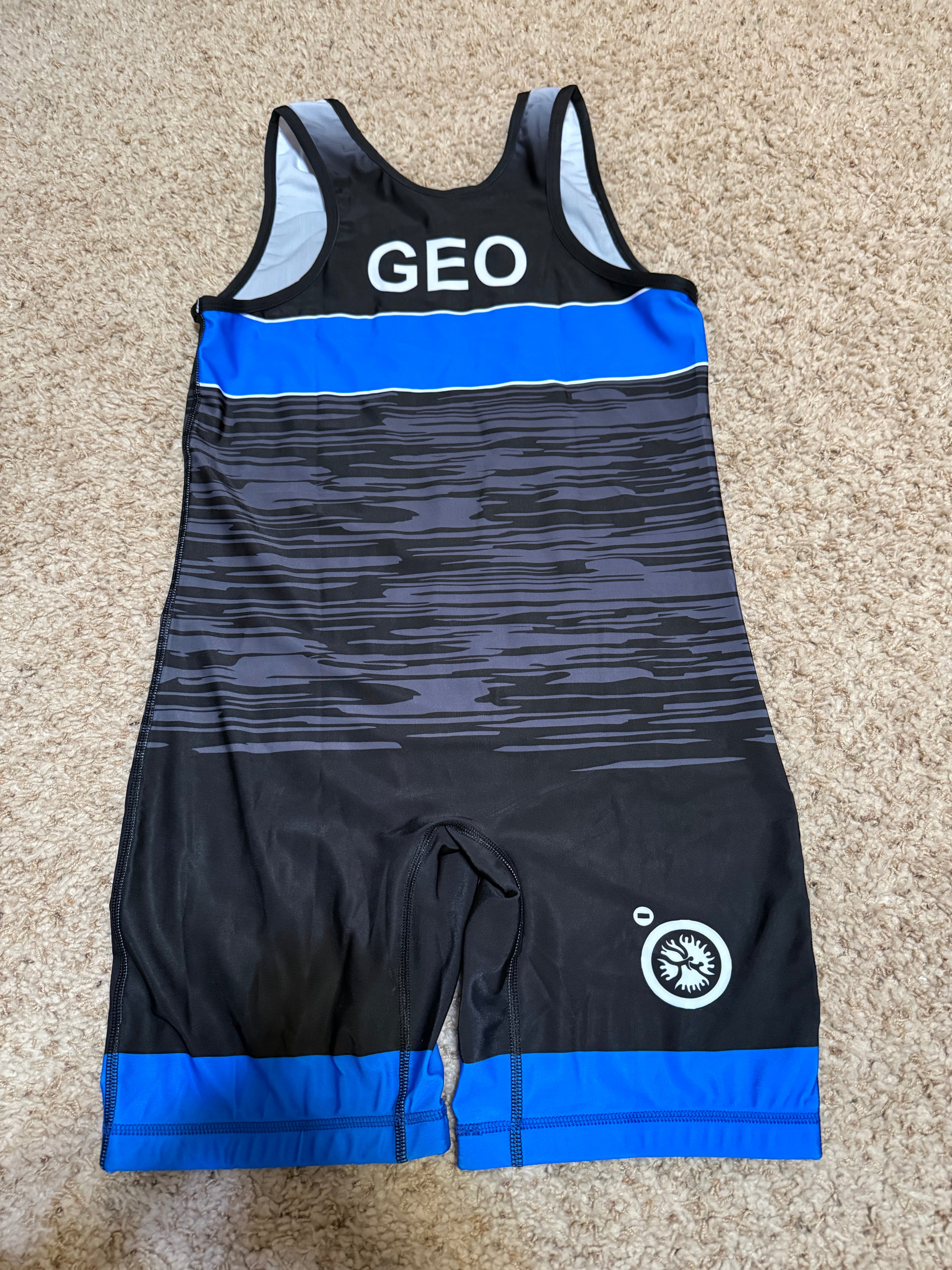 Team Georgian World Team Singlet Blue