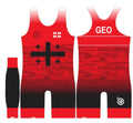Team Georgian World Team Singlet Red