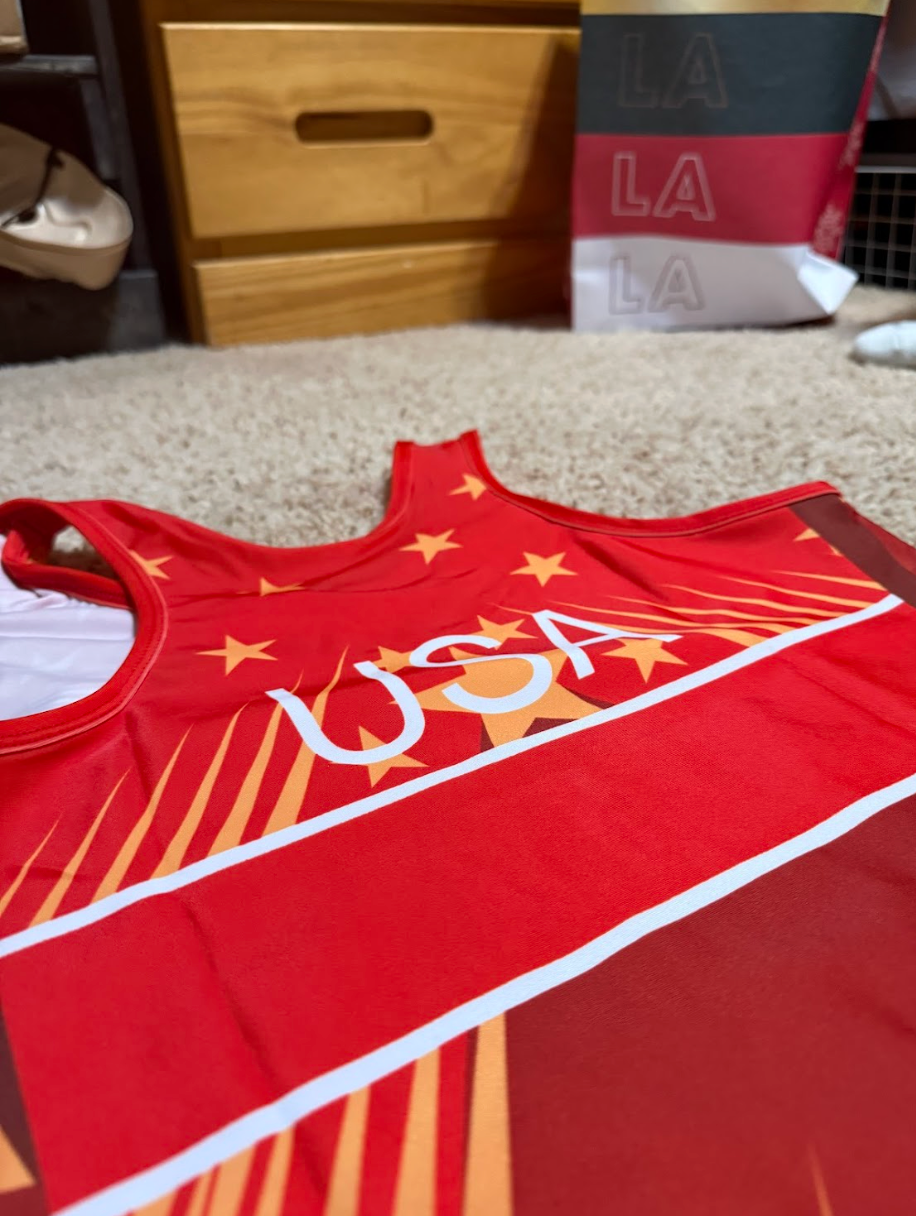 Team USA World Team Wrestling Singlet Red