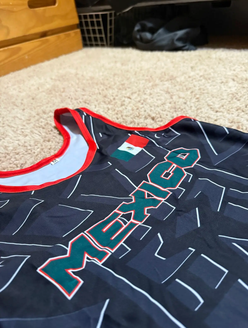Team Mexico World Team Wrestling Singlet Blue