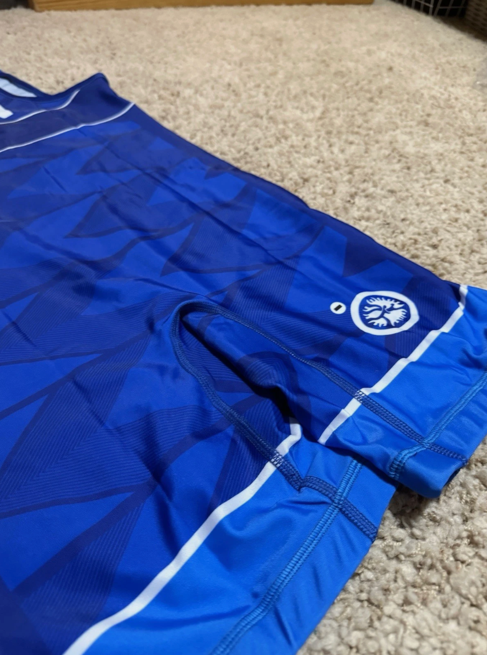 2024 Paris Olympic Team Japan World Team Wrestling Singlets Blue