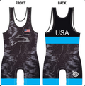 Sunkist Kids RTC Wrestling Singlet Blue